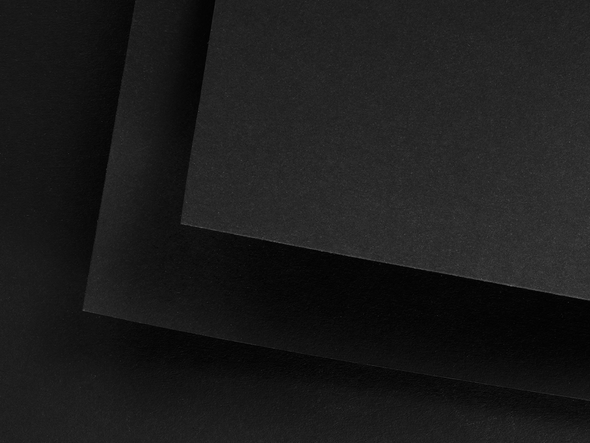 Fabriano Black Black 370gsm, 19.5''x27.5''