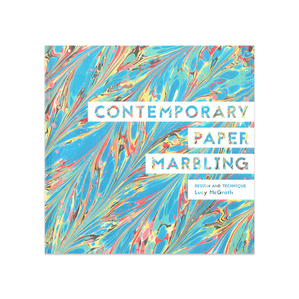 Contemporary Paper Marbling by Lucy McGrath