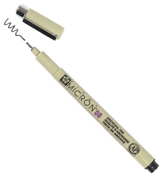 gomaページ Sakura Pigma Micron 003 (.15 mm nib)