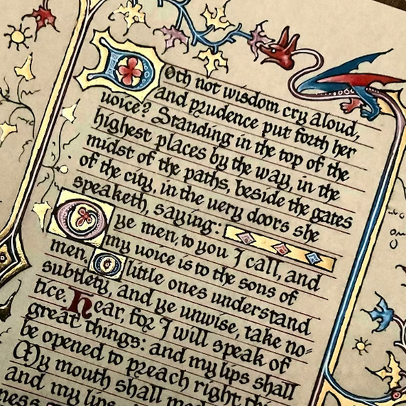 Brian Smith - Gothic Textura for Medieval-Style Calligraphy - August 16, 23 & 30, 2025
