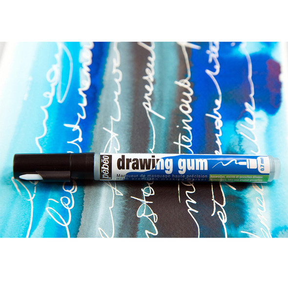 Pebeo Drawing Gum High Precision Masking Fluid Marker- .7mm Tip