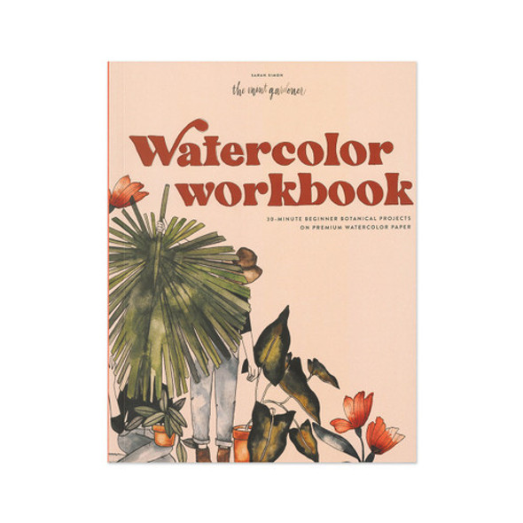Watercolor Workbook by Sarah Simon (@themintgardener)