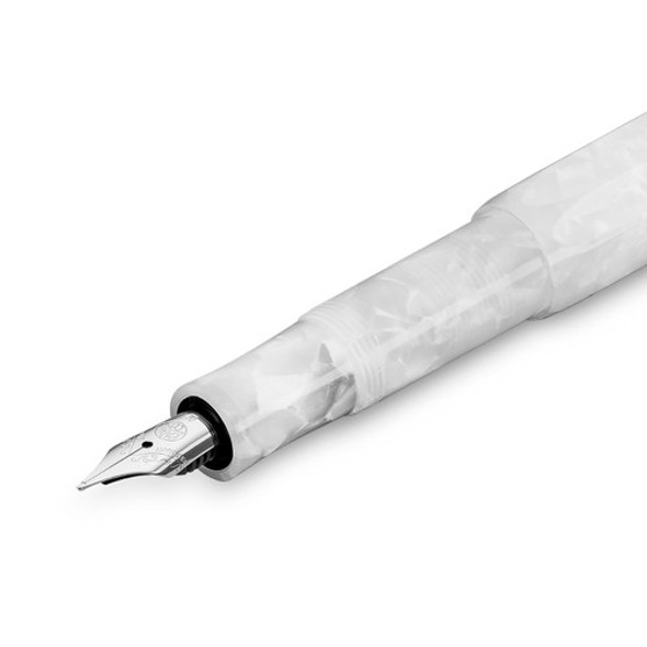 Kaweco ART Sport Fountain Pen, Mineral White, Fine