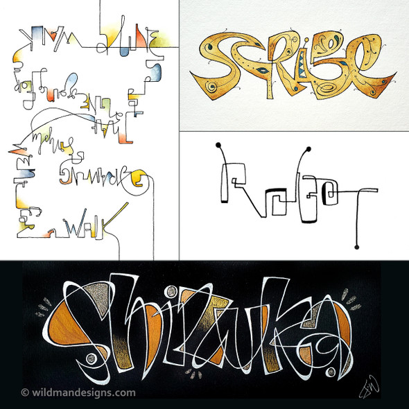 Julie Wildman - Continuous Line Letters & Words - Nov 1 & 8, 2025