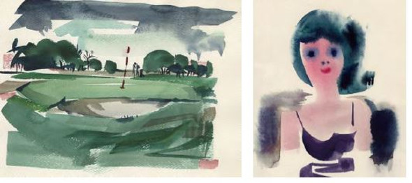 Into The Heartland 2026 - Experimental Pictorial Watercolors - Christopher Reno