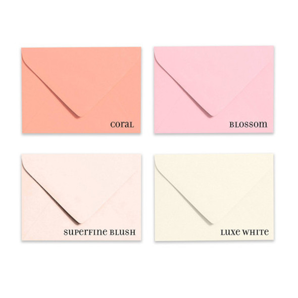 Envelope Set of 12 - A7, Warm Colors Envelope Set of 12 - A7, Warm Colors