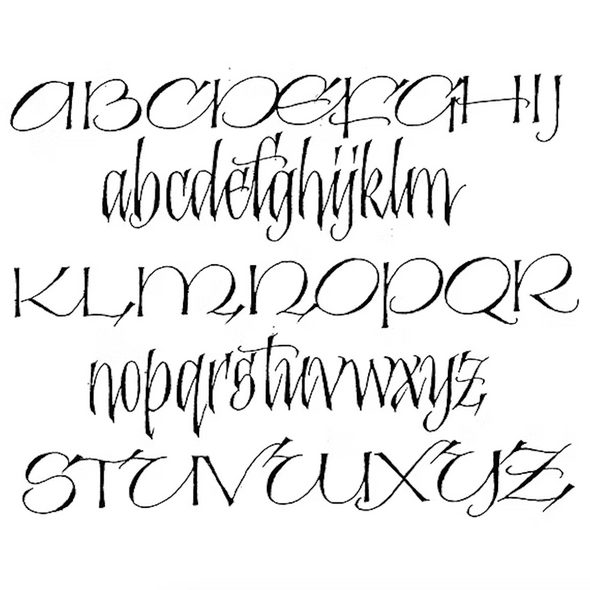 Mike Kecseg - Pointed Pen Blackletter and Pointed Pen Uncial - Jan 10, 17, 24, & 31, 2026