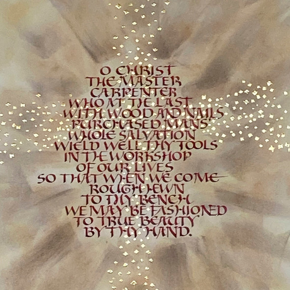 Reggie Ezell - Letterforms Inspired by the Saint John's Bible - Feb 14, Mar 14, Apr 18, May 9, 2026