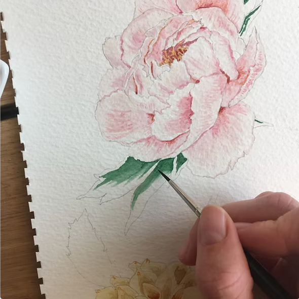 Jasmin Ryan - Personalised Stationery, hand-painted in watercolour - Feb 13, 20 & 27, 2026