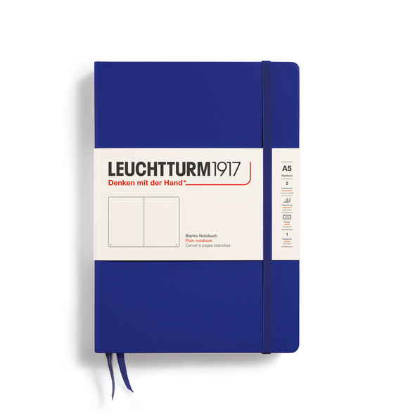 Leuchtturm1917 A5 Soft Cover Notebook, Blank