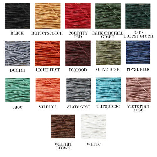 Crawford Waxed Linen Thread, PH Neutral, 4-ply 50g Spool
