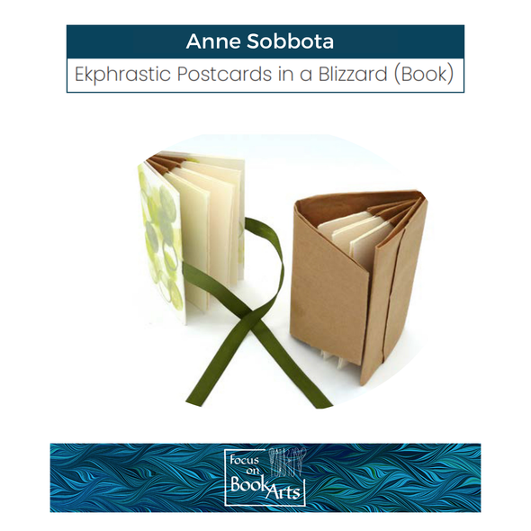 FOBA 2026 - Anne Sobbota - Ekphrastic Postcards in a Blizzard (Book)