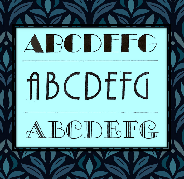 Cora Pearl - Art Deco Lettering - Apr 22 & 29, May 6 & 13, 2026