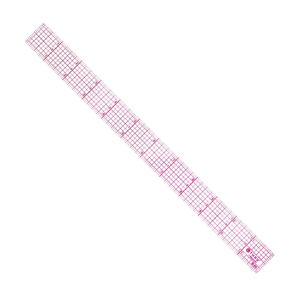 Westcott Flexible Clear Graph Ruler, 1 x 12"