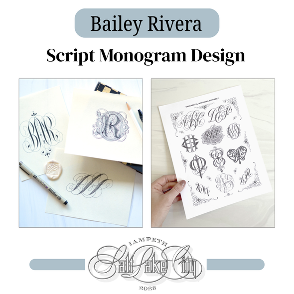 IAMPETH 2026 -  Script Monogram Design - Bailey Rivera