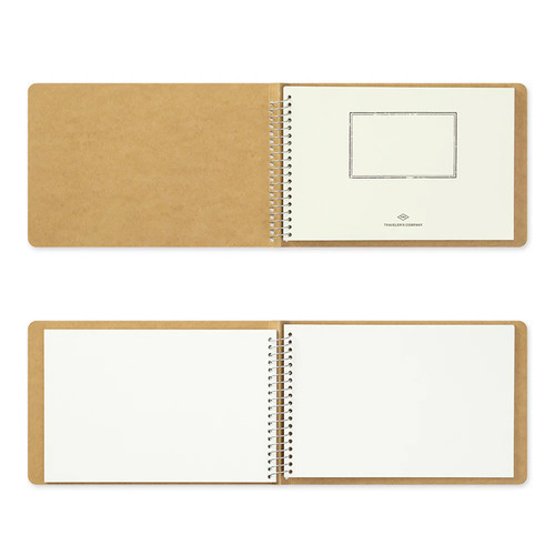 TRC Spiral Ring Notebook - B6 Landscape - Watercolor Paper