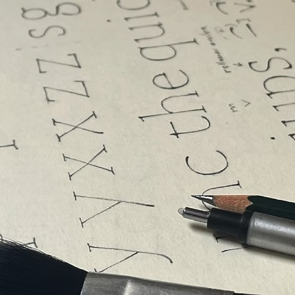 Betina Naab - Writing Type: From Print to Pencil - May 10, 17, 24 & 31, 2026