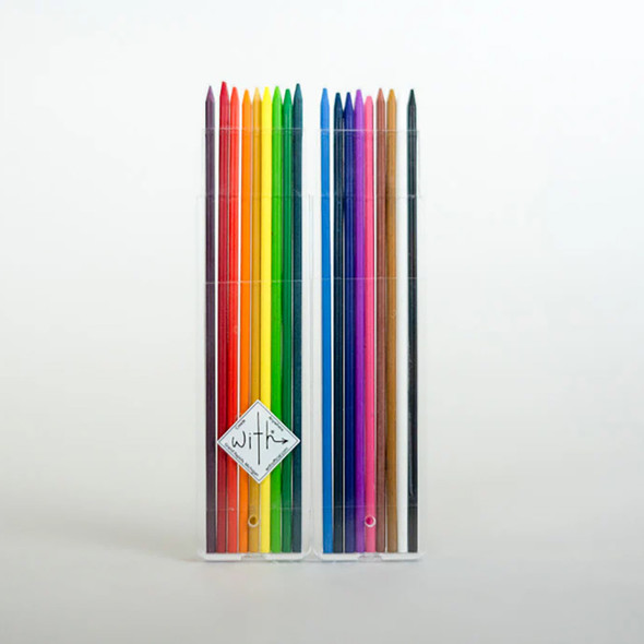 18 Color Lead Set by with - Art Tools to Go With You