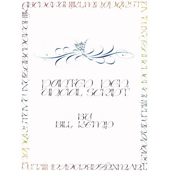 Bill Kemp - Pointed Pen Uncial Script - Aug 15, 22 & 29, 2026