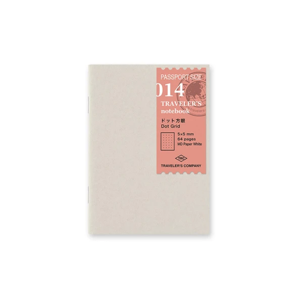 TRAVELER'S Notebook Refill - Passport Size - 014 Dot Grid