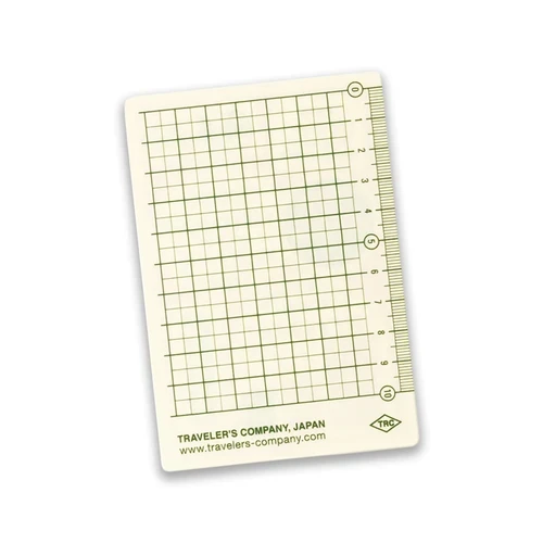 TRAVELER'S Notebook 2027 Diary Plastic Sheet - Passport Size