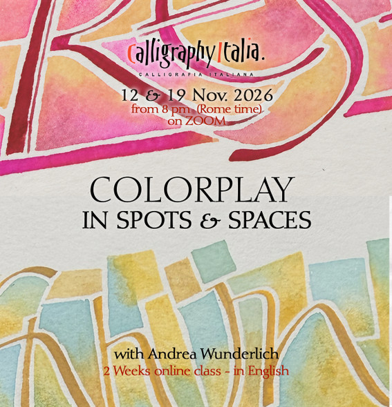 Andrea Wunderlich - COLORPLAY IN SPOTS AND SPACES - Nov 12 - 19, 2026