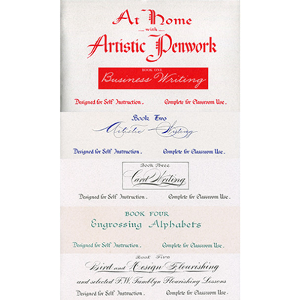 At Home with Artistic Penwork (5 Book Set)