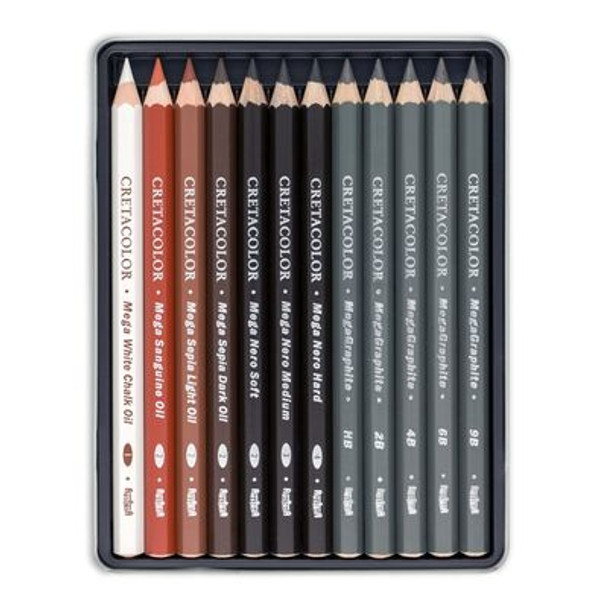 Cretacolor X-Sketch Mega Pencil Drawing Set