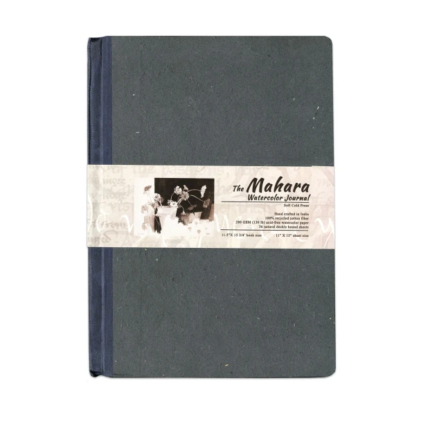 Mahara Watercolor Journal designed by Randall Hasson