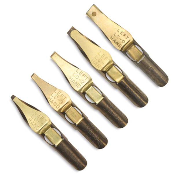 Speedball Left Set of 5 Nibs