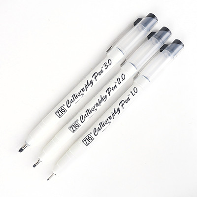 Zig Calligraphy Pen - Set of 3 - John Neal Books