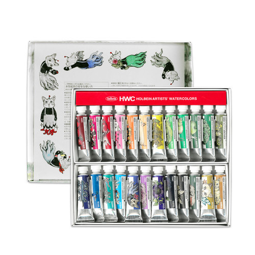 Holbein + Yuko Higuchi Collaboration, Artists' Watercolor 5mL Set