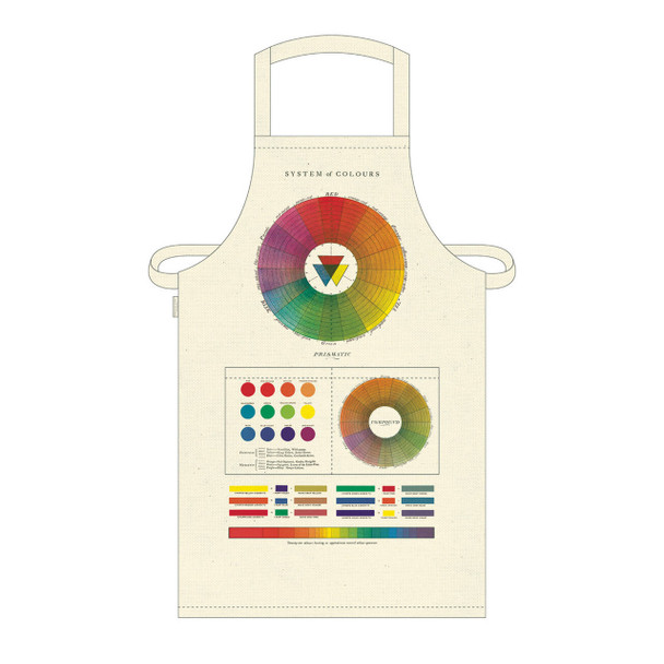 Cavallini & Co Apron, Color Wheel