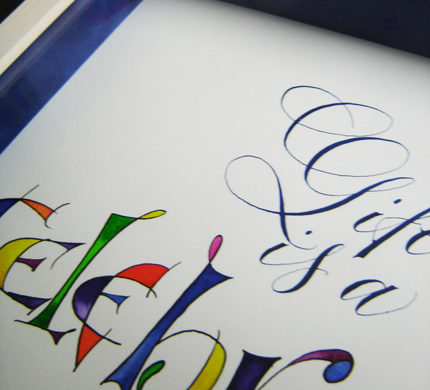 Debby Reelitz - Eight Layouts: A Calligraphy Class about Design - Mar 5, 12, 19, 16; Apr 2, 9