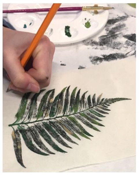 FOBA 2024 - Yoshi Nakagawa – Native Plant Transfer Printmaking