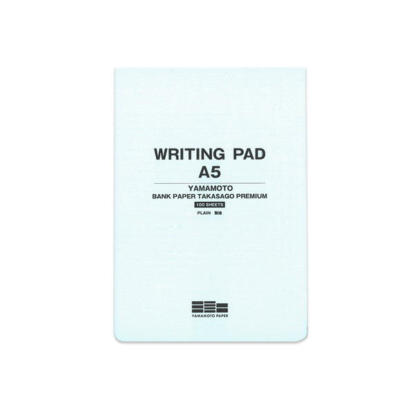 Yamamoto Writing Pad A5, Bank Paper Takasago Premium