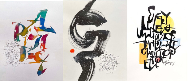 Mike Gold - Composition for Calligraphers - Oct 13 - Nov 13, 2024