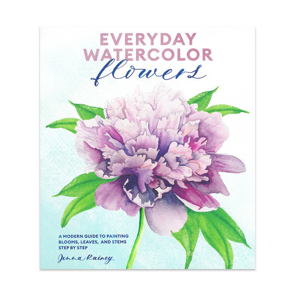 Everyday Watercolor Flowers by Jenna Rainey