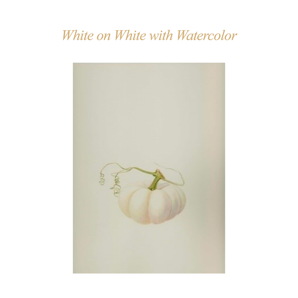 ASBA 2025 - Marilyn Garber - White on White with Watercolor