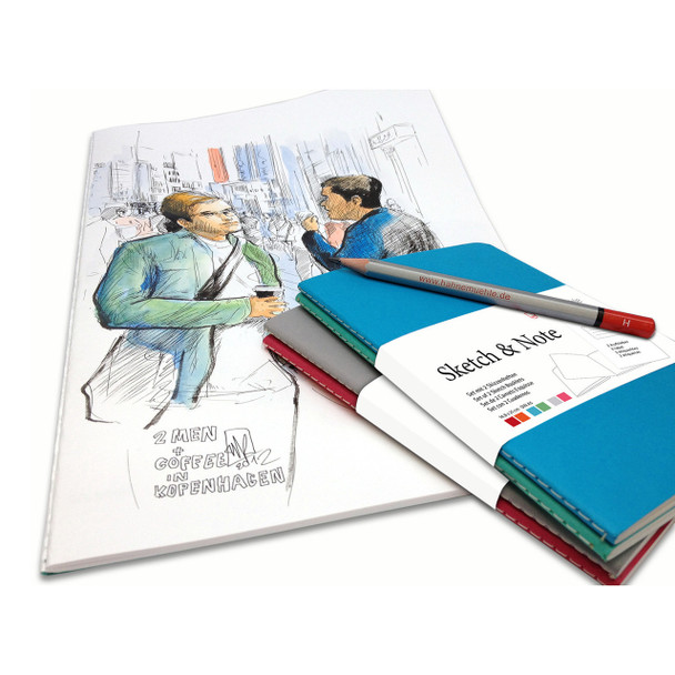 Hahnemuhle Sketch & Note Book Bundle