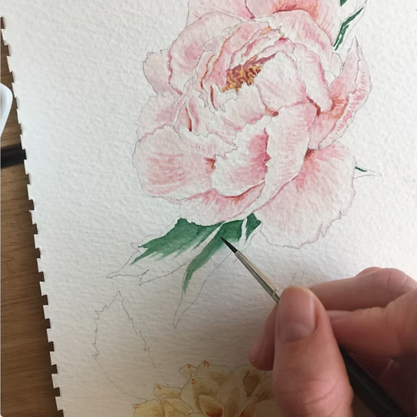 Jasmin Ryan - Personalised Stationery, hand-painted in watercolour - Feb 13, 20 & 27, 2026