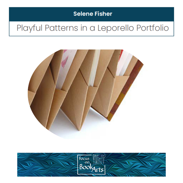 FOBA 2026 - Selene Fisher - Playful Patterns in a Leporello Portfolio