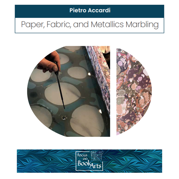 FOBA 2026 - Pietro Accardi - Paper, Fabric, and Metallics Marbling