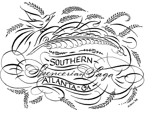 Michael Sull - Southern Spencerian Saga: Spencerian & Ornamental Penmanship - June 13 - 16, 2026