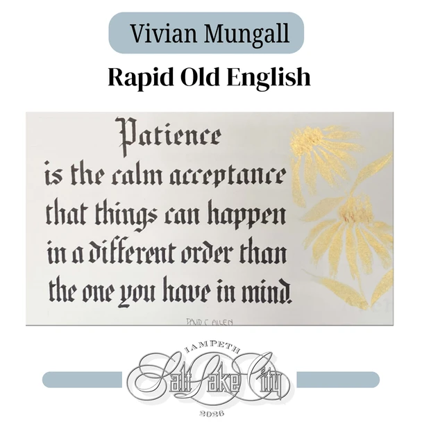 IAMPETH 2026 - Rapid Old English - Vivian Mungall