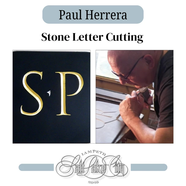 IAMPETH 2026 - Stone Letter Cutting - Paul Herrera