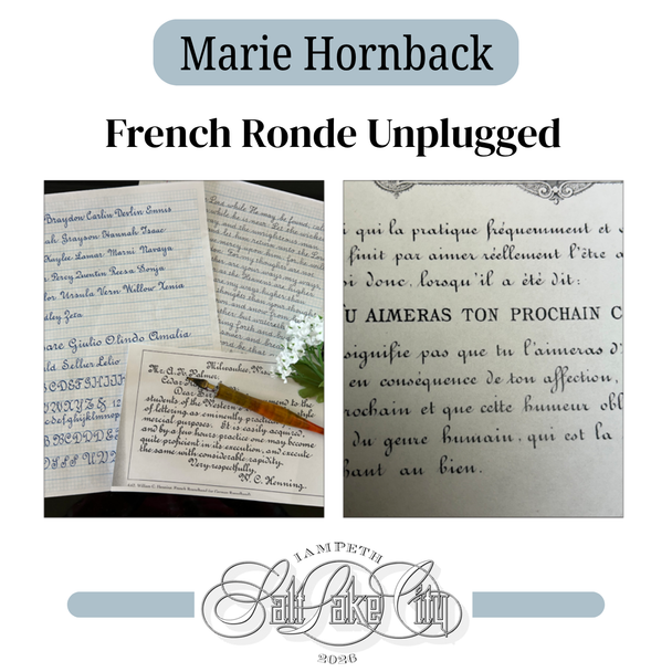 IAMPETH 2026 - French Ronde Unplugged - Marie Hornback