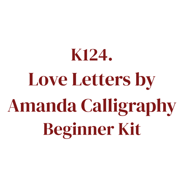 Love Letters by Amanda Calligraphy Beginner Kit