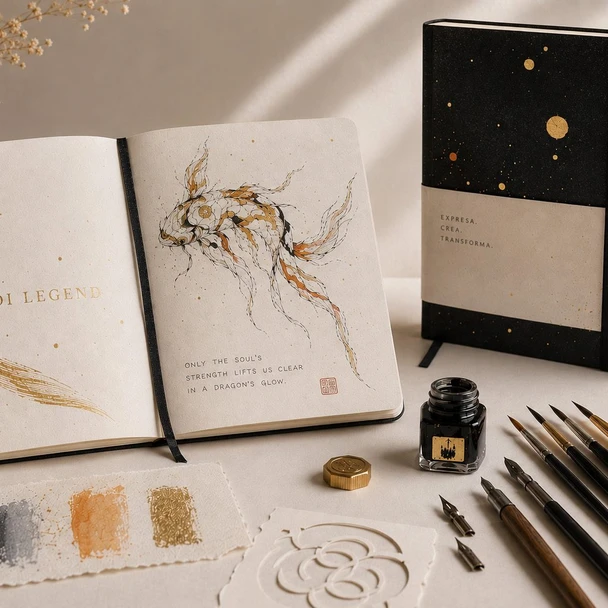 Gabriela Soba - Calligraphy Journal: The Legend of the Koi Fish - Sept 27, 2026 - Dec 6, 2026
