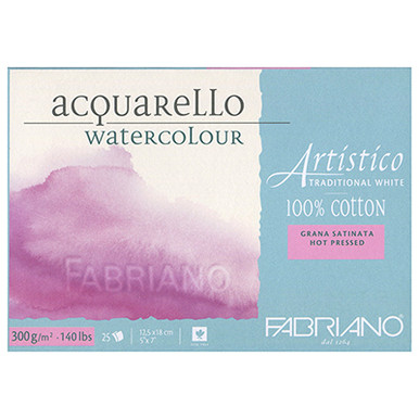 Fabriano Artistico Watercolor Paper, Traditional White
